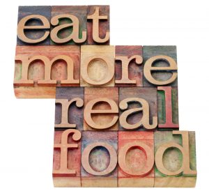 eat more real food - healthy eating